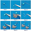 DIY Butterfly Dragonfly Earring Making Kits DIY-SC0020-38-4