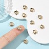 SHEGRACE Valentine's Day Brass Micro Pave Clear Cubic Zirconia Charms XGRQ4N358-737G-4