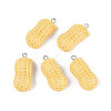 Opaque Resin Pendants RESI-N051-06-1
