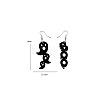 Halloween Theme Acrylic Dangle Earrings FS-WG9F574-06-1