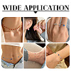 60Pcs 3 Styles Cubic Zirconia Charms ZIRC-TAD0001-01B-6
