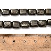 Natural Gold Pyrite/Golden Pyrite Beads Strands G-F833-H01-01-5