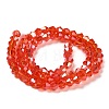 Transparent Electroplate Glass Beads Strands LS-EGLA-A039-T3mm-B14-2