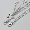 Alloy Double Layer Trousers Chain HJEW-WH20071-008P-2