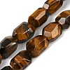 Natural Tiger Eye Beads Strands G-F796-C09-01-2
