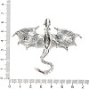 Alloy Rhinestone Big Pendants X-FIND-I060-01AS-02-3