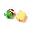 Christmas Opaque Resin Cabochons CRES-D323-02-2