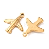 304 Stainless Steel Pendants X-STAS-I330-063G-2