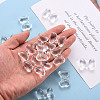 Transparent Acrylic Pendants TACR-T024-02BB-205-5