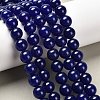 Natural & Dyed Malaysia Jade Bead Strands G-A146-10mm-A22-1