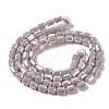 Electroplate Glass Beads Strands EGLA-D031-01C-2