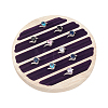 6-Slot Wood Ring Display Stands RDIS-WH0011-30-1