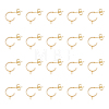 ® 20Pcs Brass Stud Earring Findings FIND-HY0001-63-1