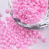 Baking Paint Glass Seed Beads SEED-Q025-3mm-L15-1
