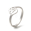 304 Stainless Steel Rings for Women RJEW-S238-09P-1