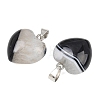 Natural Agate(Dyed & Heated) Pendants GG-K002-03H-2