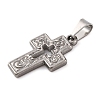 304 Stainless Steel Pendants X-STAS-P241-10P-2