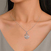 15Pcs 15 Styles 201 Stainless Steel Pendants STAS-CJ0001-188-7