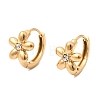 Valentine's Day 304 Stainless Steel Rhinestone Hoop Earrings EJEW-P344-04G-4