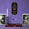 CRASPIRE DIY Pendulum Divination Making Kit DIY-CP0008-32F-4