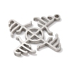Non-Tarnish Viking 304 Stainless Steel Pendants LS-STAS-U010-08P-2
