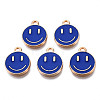 Alloy Enamel Charms ENAM-S121-165N-RS-1