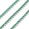 Iron Rhinestone Glass Cup Chain CH-U001-01A-2