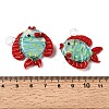 Handmade Lampwork Pendants LAMP-B035-01A-01-4