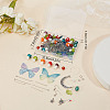 DIY Mushroom Earring Making Kit DIY-SC0020-35-7