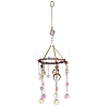 Natural Amethyst Chips Hanging Suncatcher GG-CBAB970-01A-1