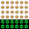 50G Luminous Transparent Acrylic Beads OACR-TAD0001-01J-1