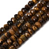 Natural Tiger Eye Beads Strands G-N0179-03-6x4mm-01-2