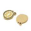 Fruit 304 Stainless Steel Enamel Pendants SA-CBA49D2-11G-02-2