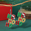 Christmas Acrylic Dangle Earrings ZV5552-4-1