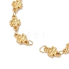 304 Stainless Steel Clover Links Chain Bracelet Making AJEW-JB01573-2