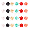 Fashewelry 30Pcs 6 Colors Handmade Polymer Clay Beads CLAY-FW0001-04-10