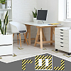 50Pcs PVC Self-Adhesive Safety Labels DIY-OC0016-18-5