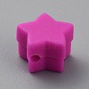 Star Silicone Focal Beads LS-SIL-TAC0008-08C-2
