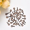 Iron Peg Bails Pendants IFIN-E563Y-R-3
