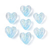 Handmade Foil Lampwork Beads Strands FOIL-T008-08E-2