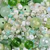 DIY Lampwork Beads & Glass Seed Beds Jewelry Making Findings Kits SEED-K010-01G-2