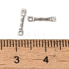 304 Stainless Steel Connector Charms STAS-Q323-02A-P-3