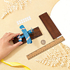 1Pc Rectangle Wood Display Pedestals AJEW-WH0485-37C-3
