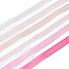 30 Yards 6 Colors Polyester Ribbon OCOR-TAC0028-06A-3