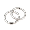 Brass Closed Jump Rings KK-D257-01P-05-2