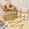Polyester Braided Lace Trim OCOR-WH0007-142B-4