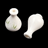 Handmade Printed Porcelain Beads PORC-T136-03A-02-2
