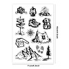 Custom Summer Theme PVC Plastic Clear Stamps DIY-WH0631-0058-2