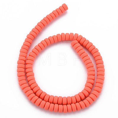 Handmade Polymer Clay Beads Strands CLAY-N008-008-37-1
