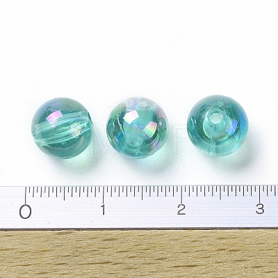 Eco-Friendly Transparent Acrylic Beads PL734-9-1